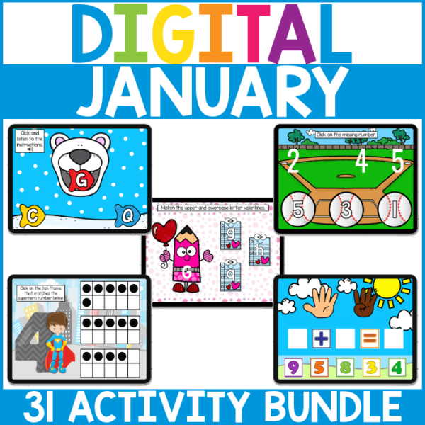 Digital January Activity Bundle