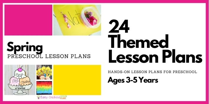 Preschool Spring Lesson Plans