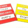I Have Who Has Sight Word Cards for Kids