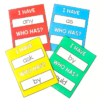 Sight Word I Have Who Has Cards
