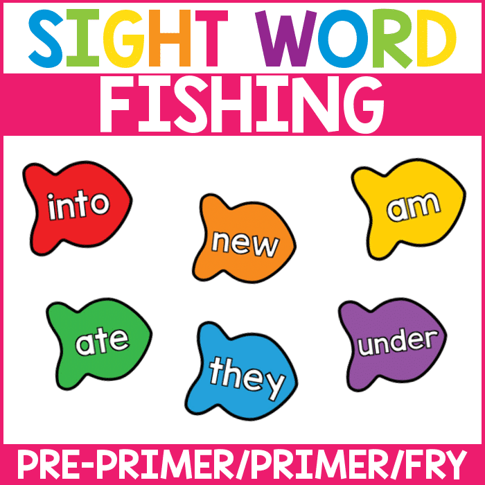 Sight Word Fishing - From ABCs to ACTs
