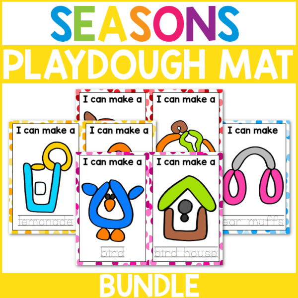 Seasons Playdough Mat Bundle