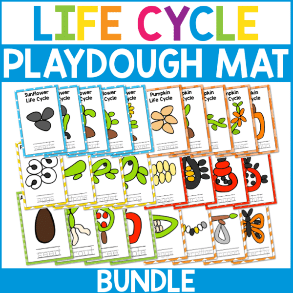 Life Cycle Playdough Mat Bundle