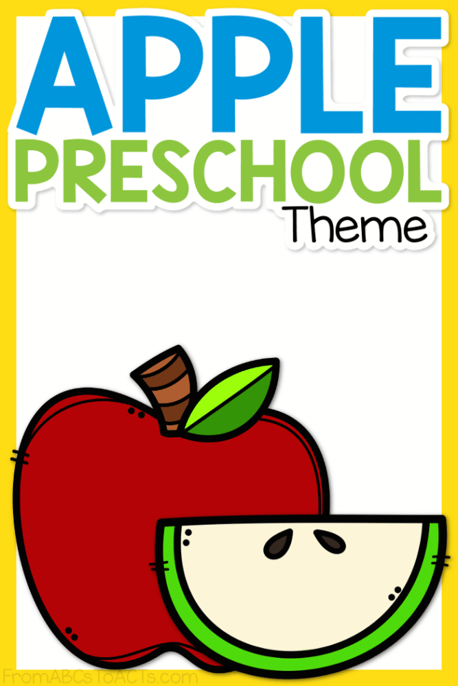Apple Preschool Theme
