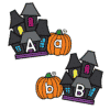 Haunted House Letter Matching