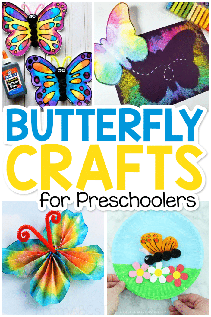 Cute Paper Butterfly Craft - Kids Craft Room