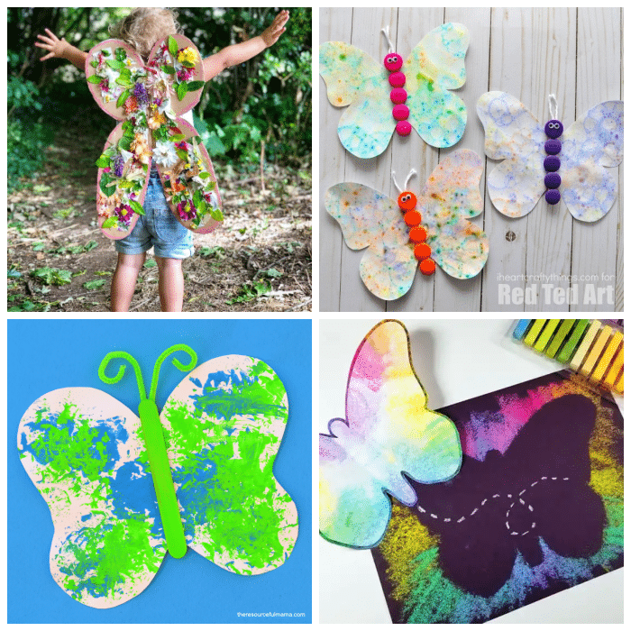 Fun Butterfly Crafts for Preschoolers 2