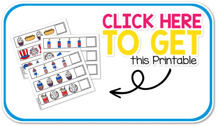 Download the 4th of July Pattern Strips