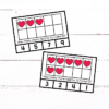 Make Ten Ten Frame Heart Cards