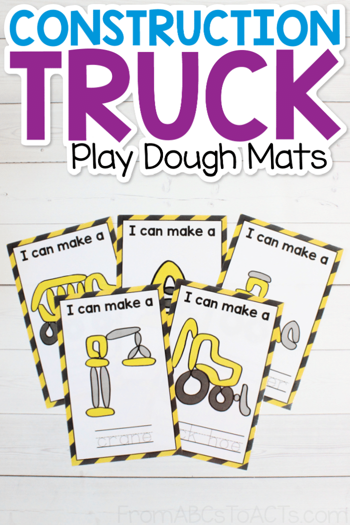 Spring Play Dough Mats - Free Printable