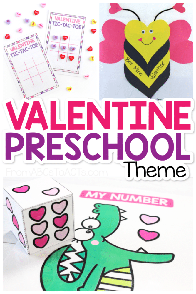 Planning a Valentine theme unit for your preschoolers?  We've pulled together our favorite Valentine's Day themed activities covering everything from math and literacy to fine motor skills, snacks, crafts, and more!