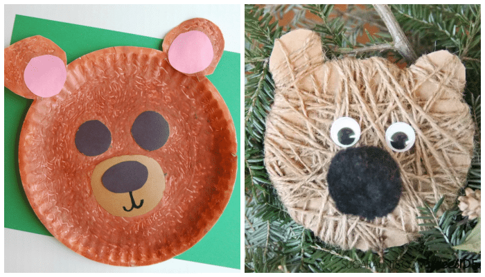 Bear Crafts for Kids Collage 3