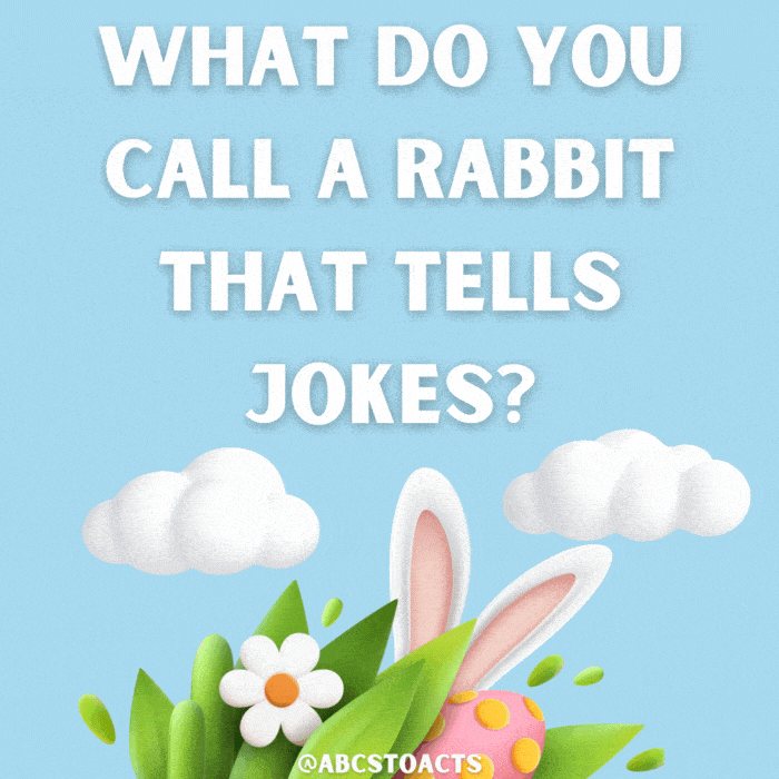What do you call a rabbit that tells jokes