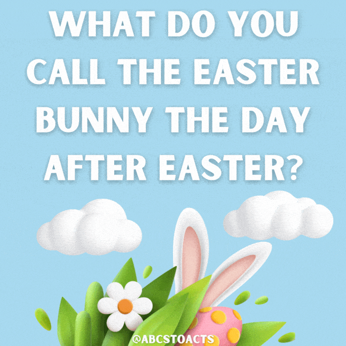 What do you call the Easter Bunny the day after Easter