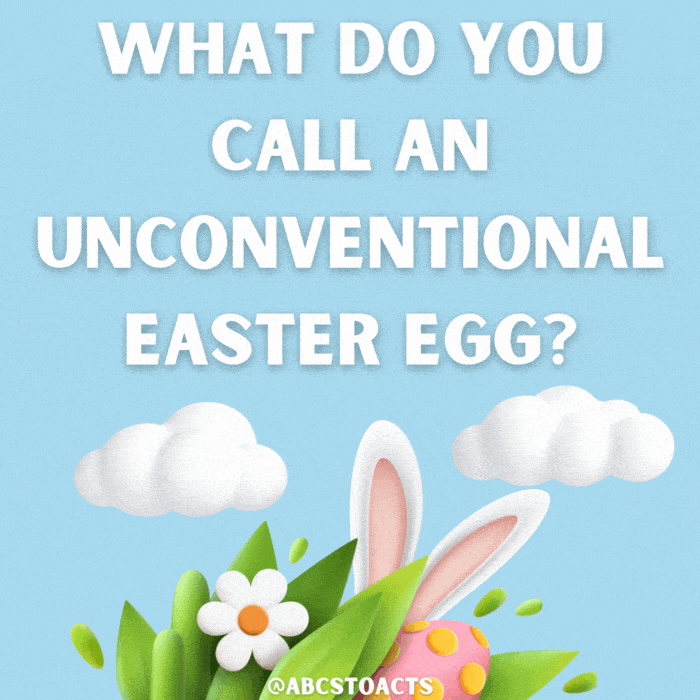 What do you can an unconventional Easter egg