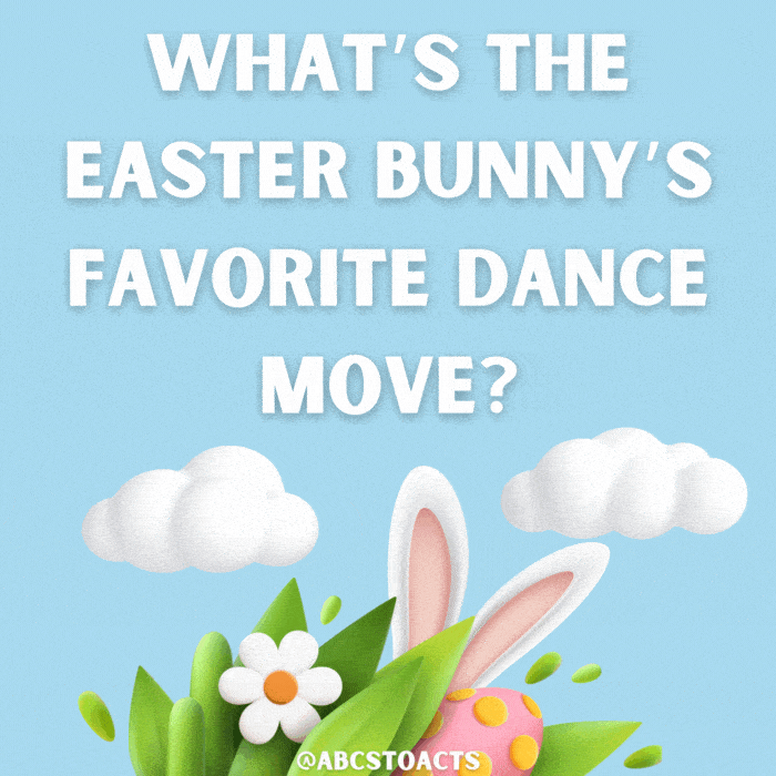 What's the Easter Bunny's favorite dance move